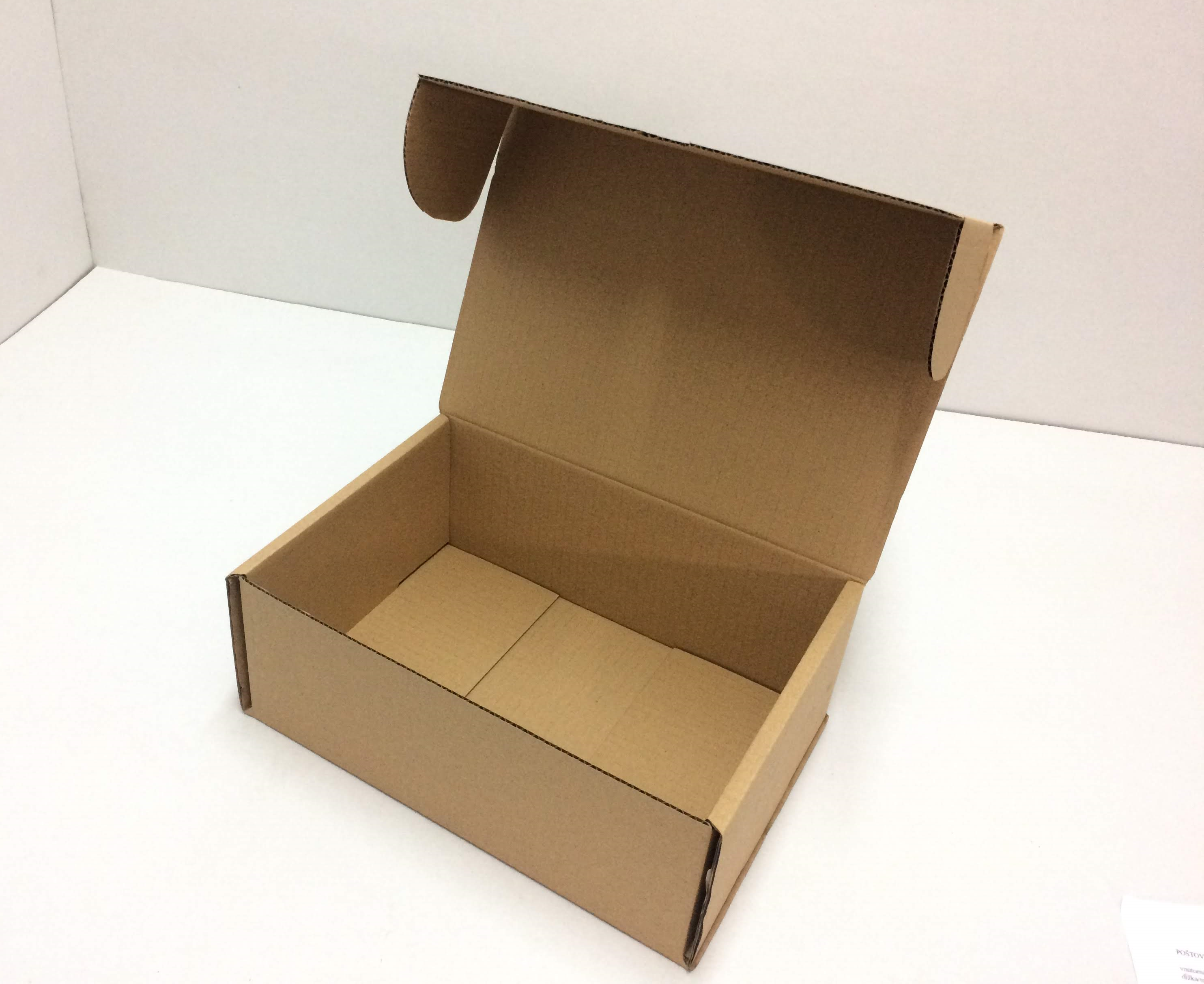 poštová krabica 280x200x110mm  3VLB , 10ks/balenie, vnútorný rozmer , č.130