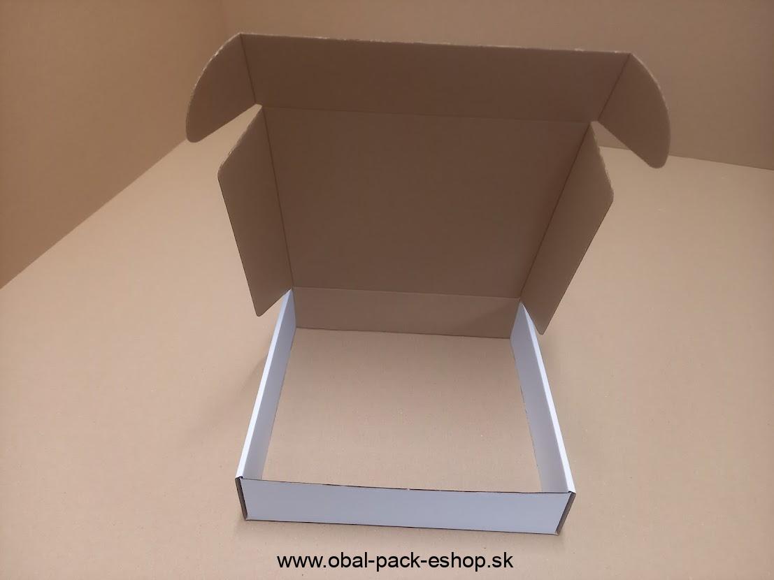 poštová krabica 245x230x60mm  3VLE , 10ks/balenie , vnútorný rozmer , č.232