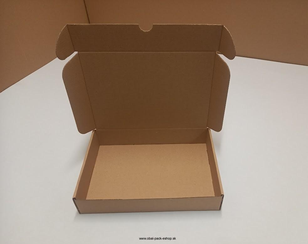 poštová krabica 270x185x52mm  3VLE , 10ks/balenie , vnútorný rozmer , č.243
