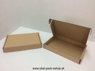 poštová krabica 262x190x60mm  3VLB , 10ks/balenie , vnútorný  rozmer , č.128