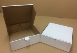 Tortová krabica 265x265x100mm, 3VL, 10ks/balenie, vnútorný rozmer, č.196