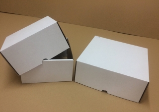 Tortová krabica 265x265x110mm, 3VL,  VRCH+DNO, 10ks/balenie, č.199