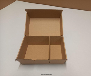 Hamburger krabica 200x130x110mm, 3VLE HH, 100ks/balenie ,vonkajší rozmer, č.201