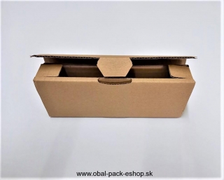 poštová krabica 195x23x75mm , 3VL, 10ks/balenie, vnútorný rozmer, č.186