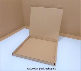 poštová krabica 405x405x30mm , 5VL , 10ks/balenie, vnútorný rozmer, č.184
